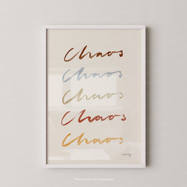 Chaos, Chaos, Chaos