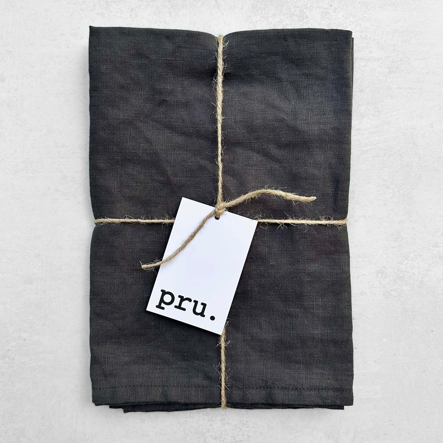 100% Linen Napkins OEKO-TEX® Certified – Natural X2