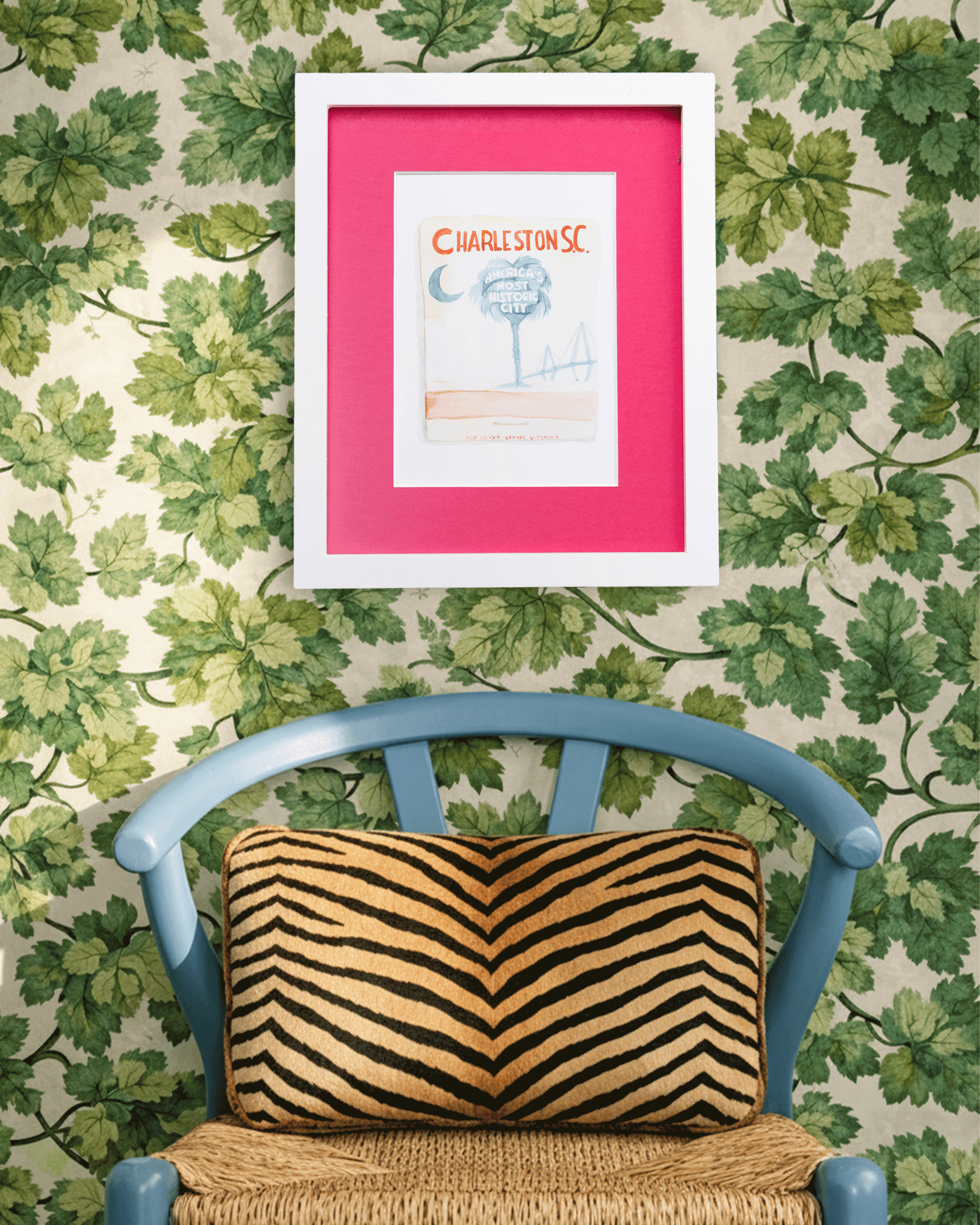 Charleston Matchbook Art Print - Furbish Studio