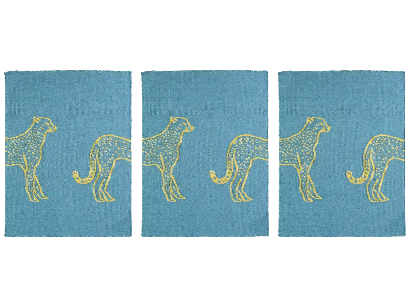 The Cheetah Tapestry Handwoven in silk