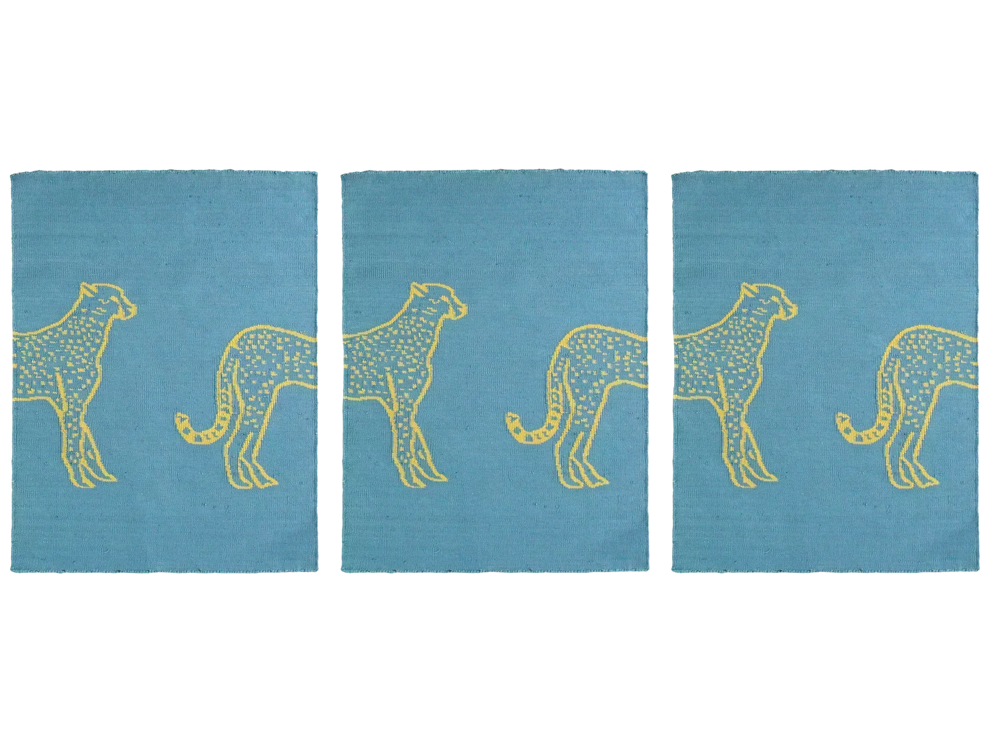 The Cheetah Tapestry Handwoven in silk