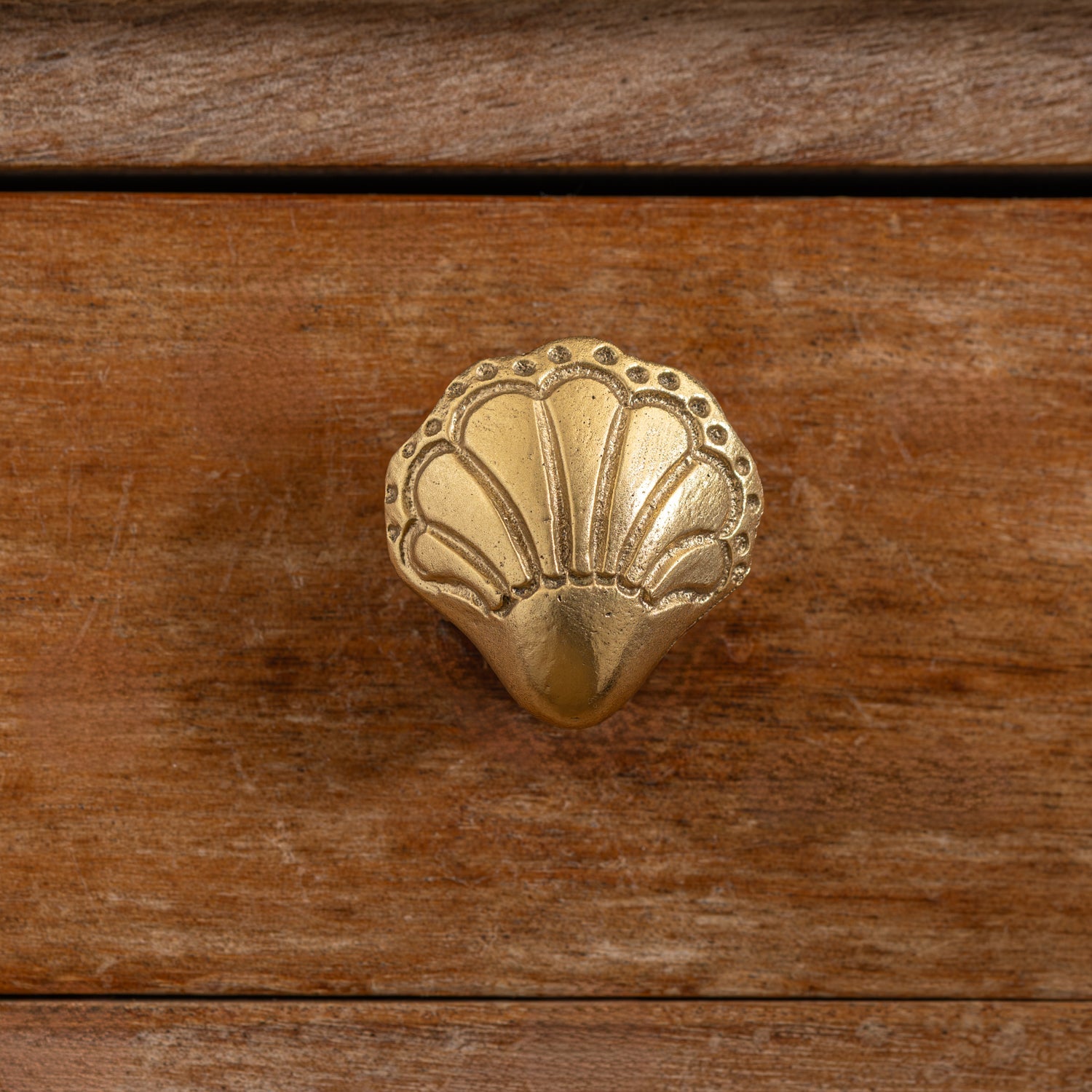 Chunky Knob, Lacquered Brass