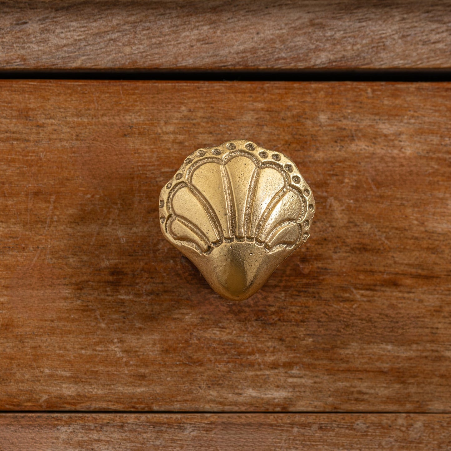 Chunky Knob, Lacquered Brass