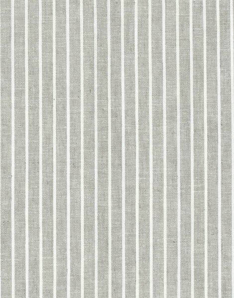 Eleonore Pendant Light – 60cm, Olive Striped Linen and Cotton