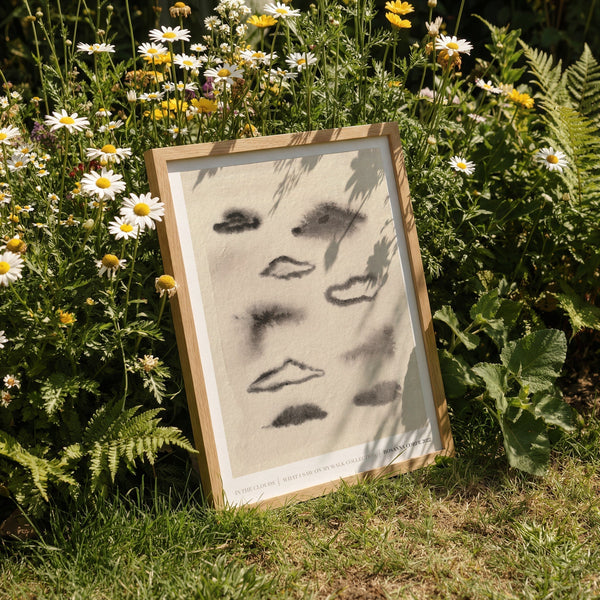 Clouds Neutral Art Print