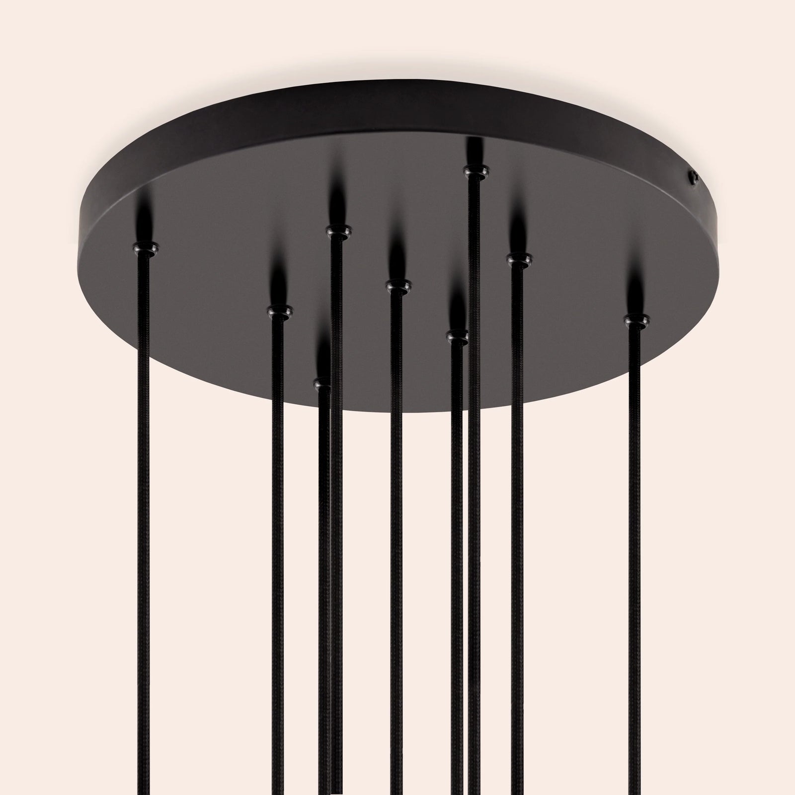Charcoal grey cluster ceiling light