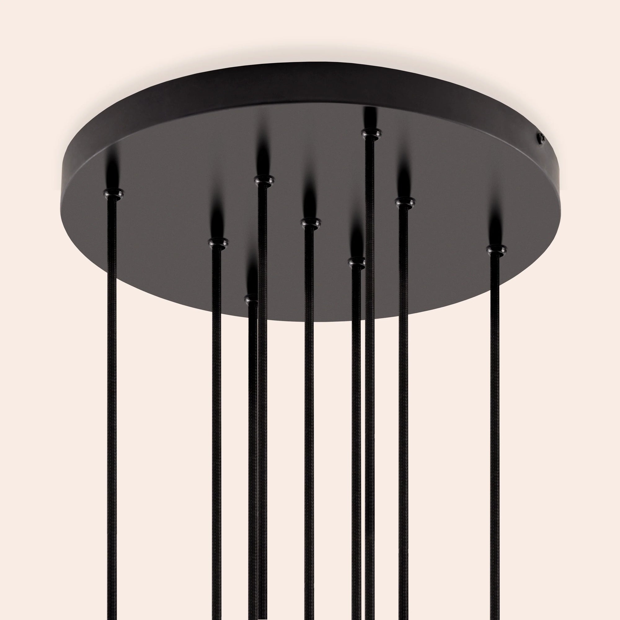 Charcoal grey cluster ceiling light