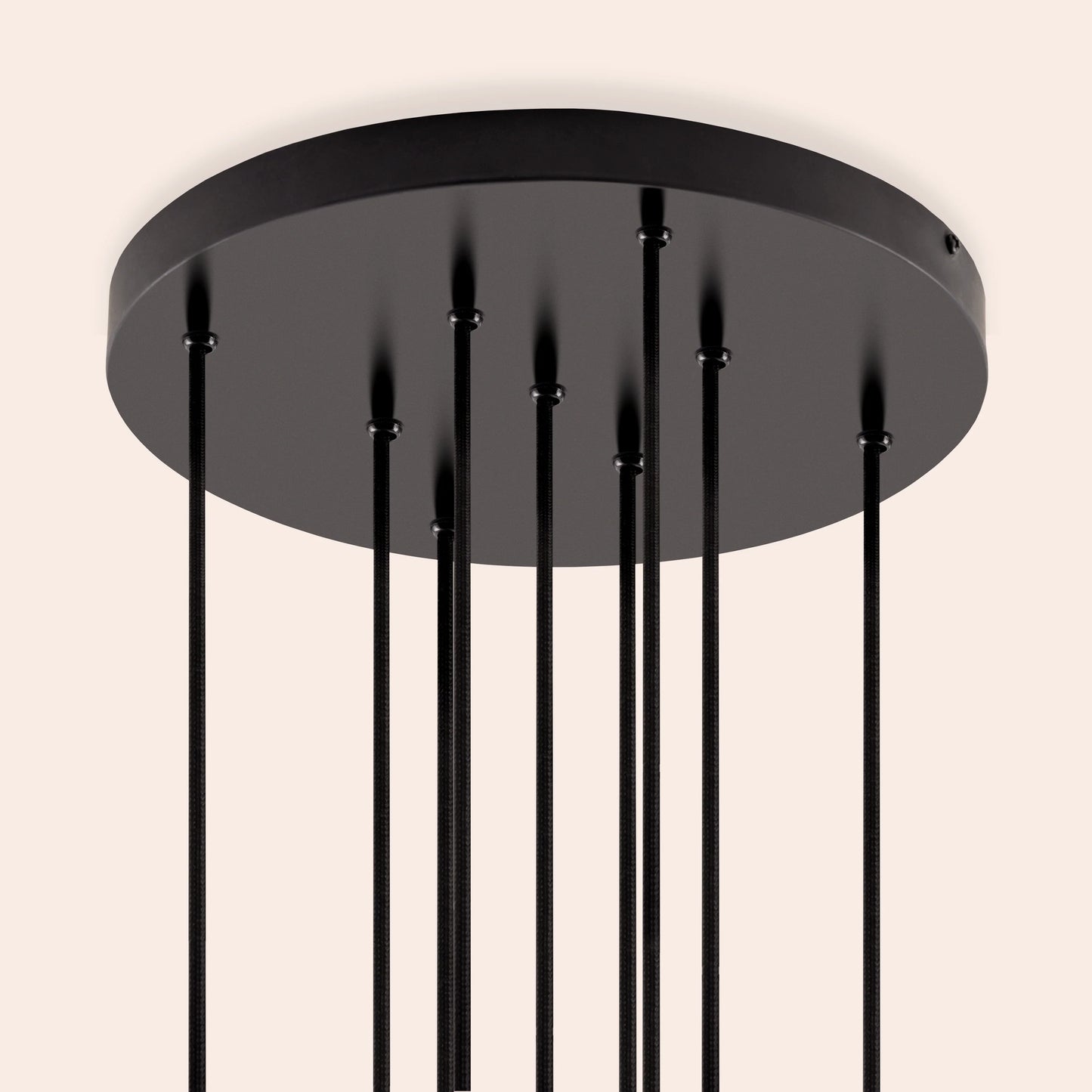 Charcoal grey cluster ceiling light