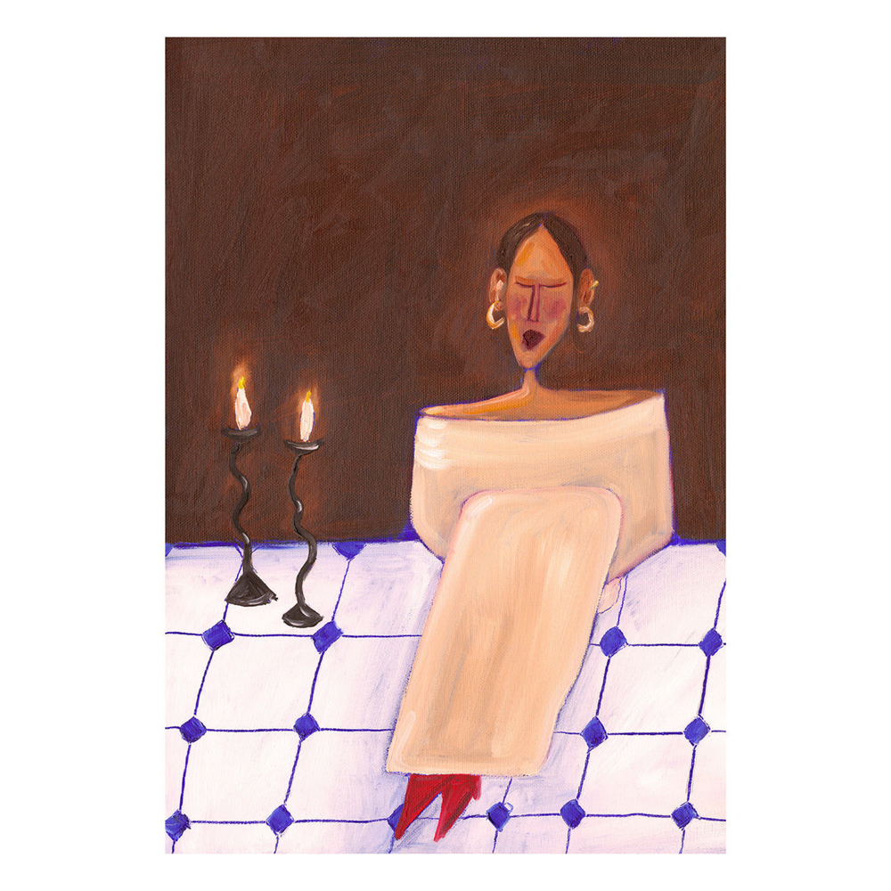 Candlelit Art Print