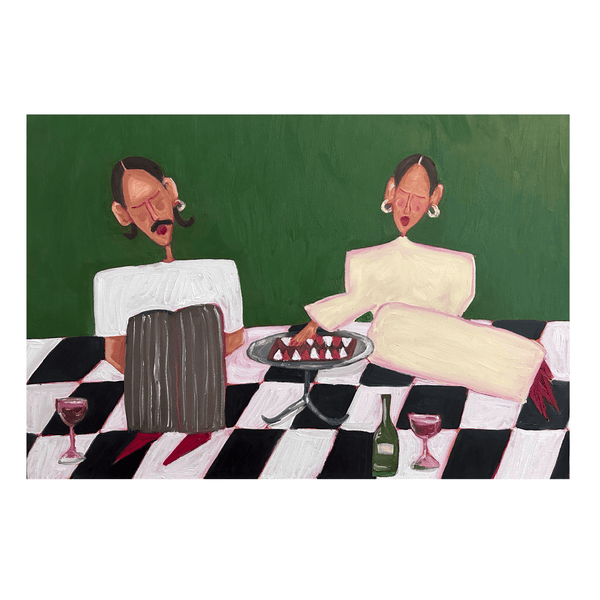 Lover's Game Art Print