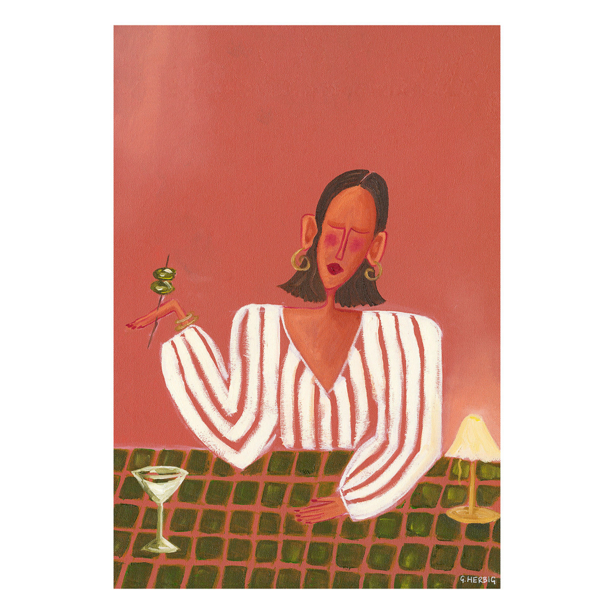 An Evening in July Art Print