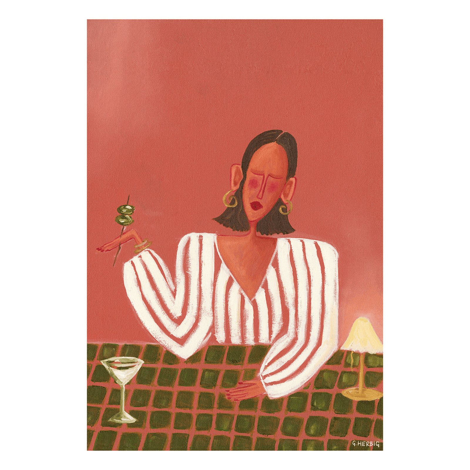 An Evening in July Art Print
