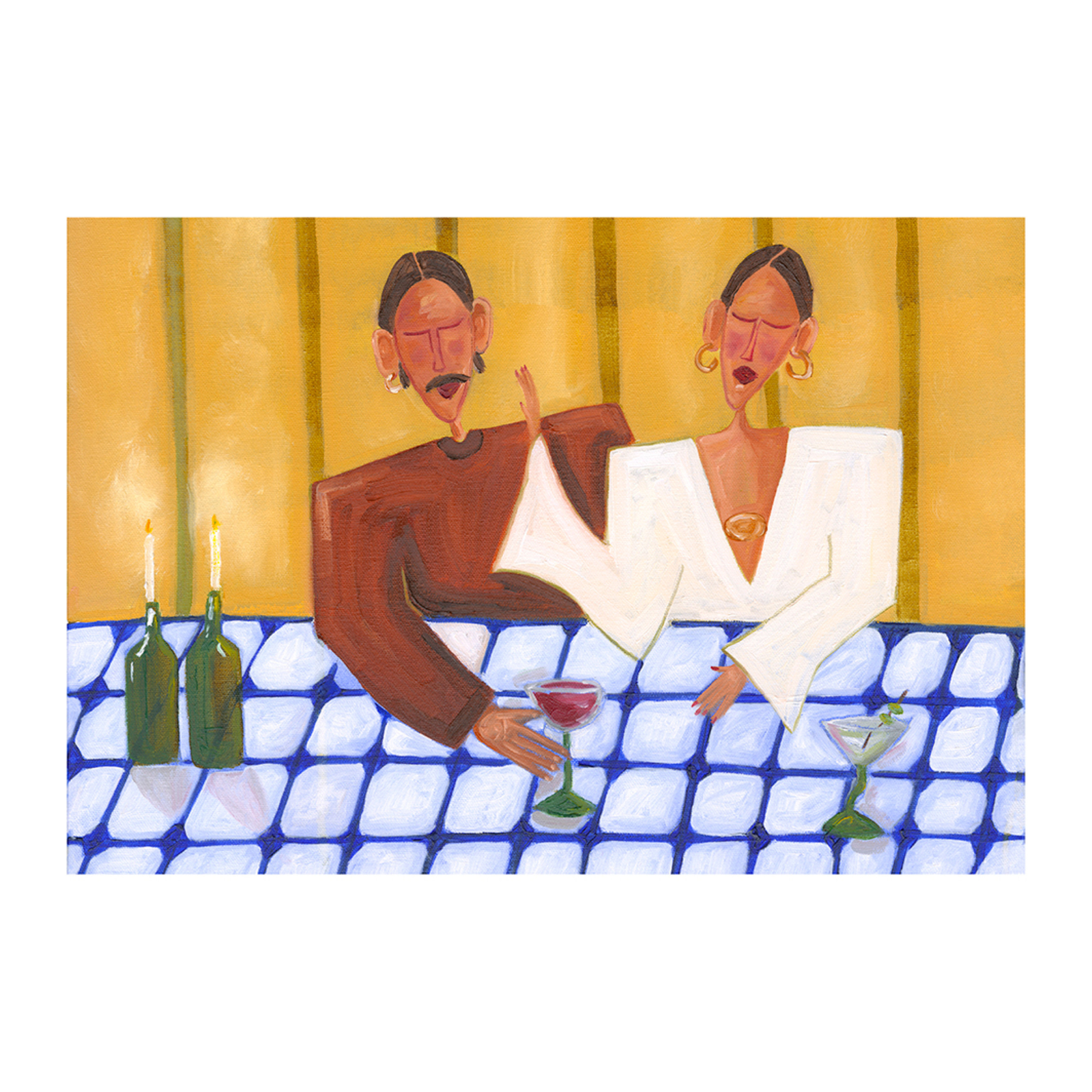 Date Night Art Print