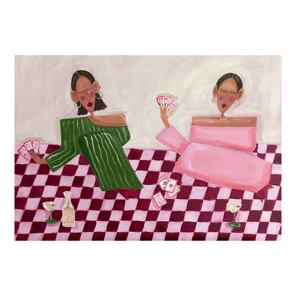 Playing Cards Art Print