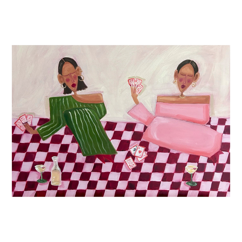 Playing Cards Art Print