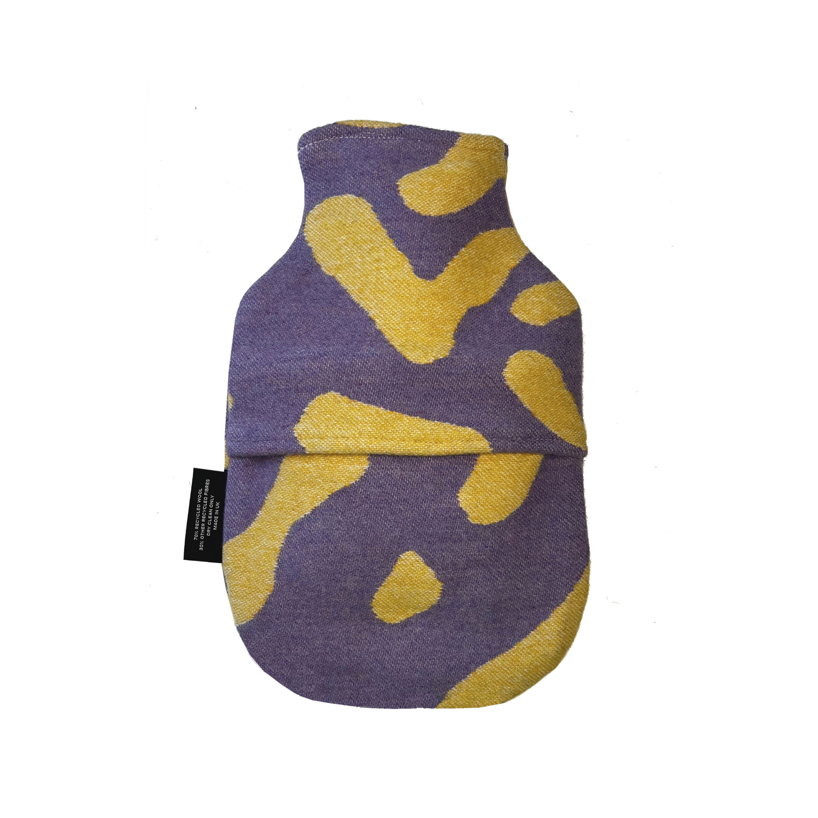 Hot Water Bottle Purple + Yellow