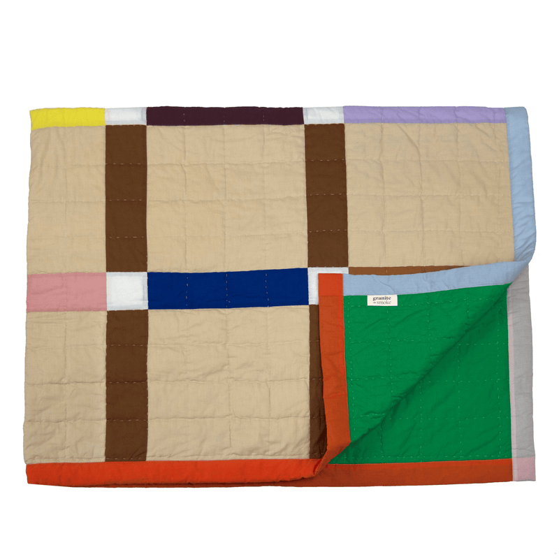 Large Check Quilt
