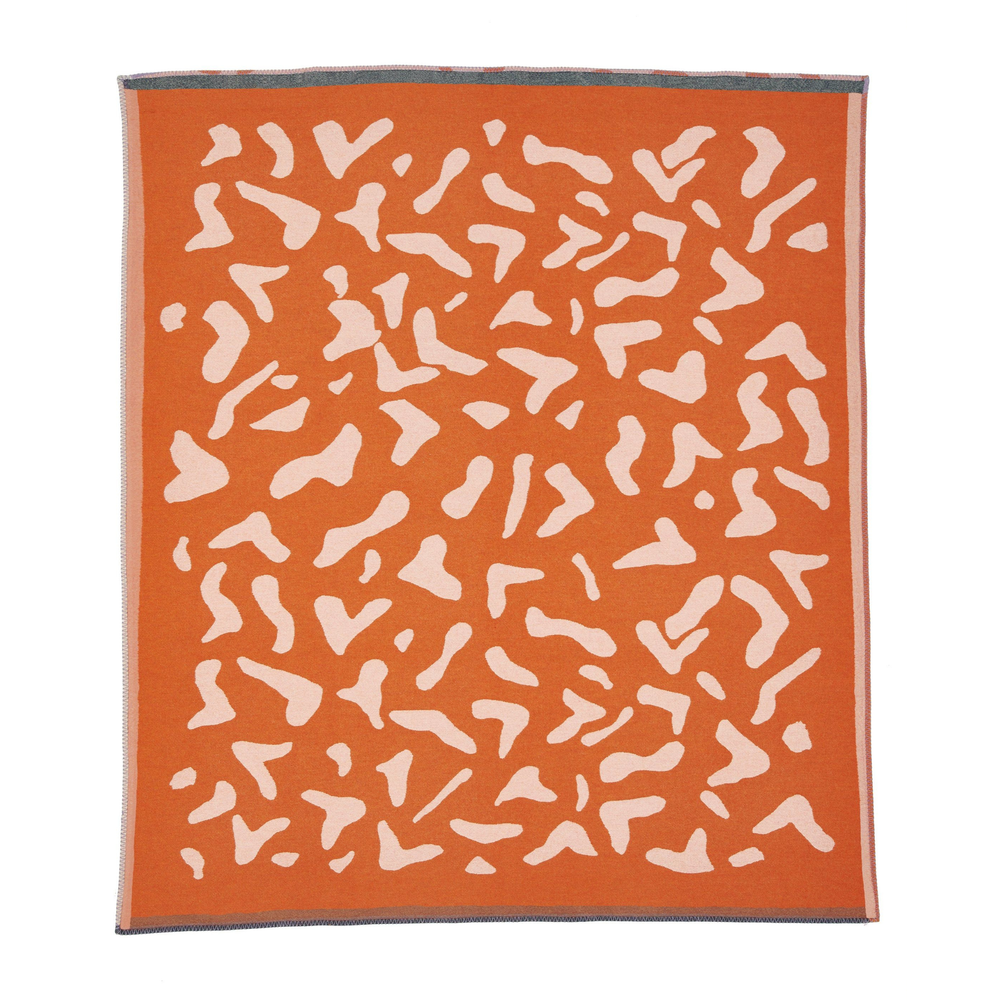 Scatter Blanket Orange + Pink