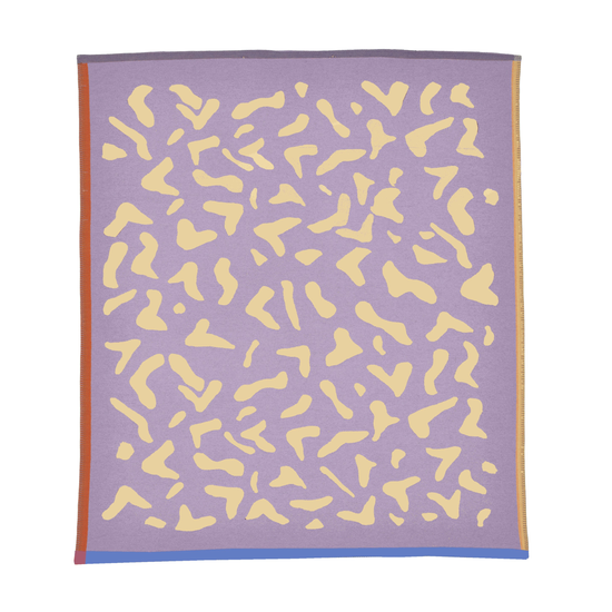 Scatter Yellow Lilac Blanket
