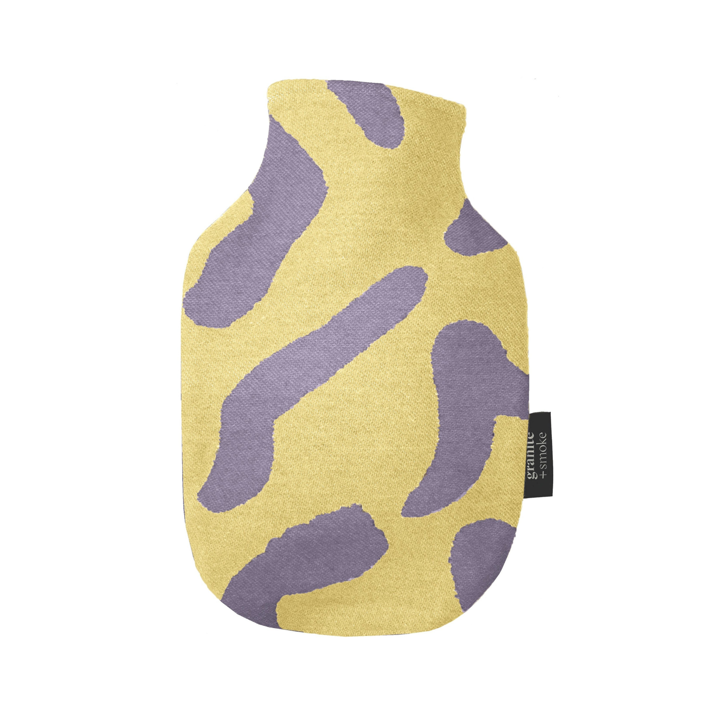 Yellow + Lilac Hot Water Bottle
