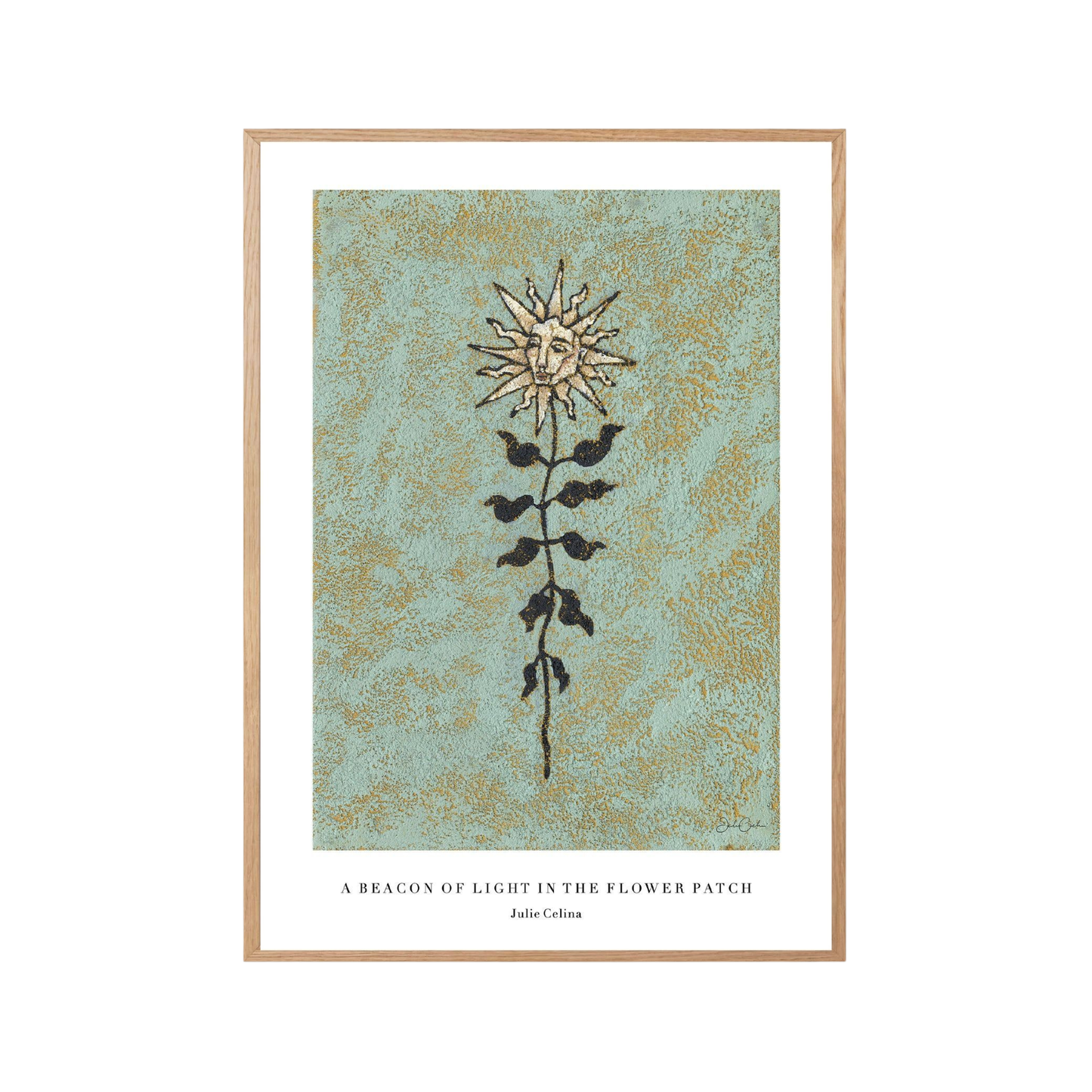 A Beacon of Light in the Flower Patch - Print