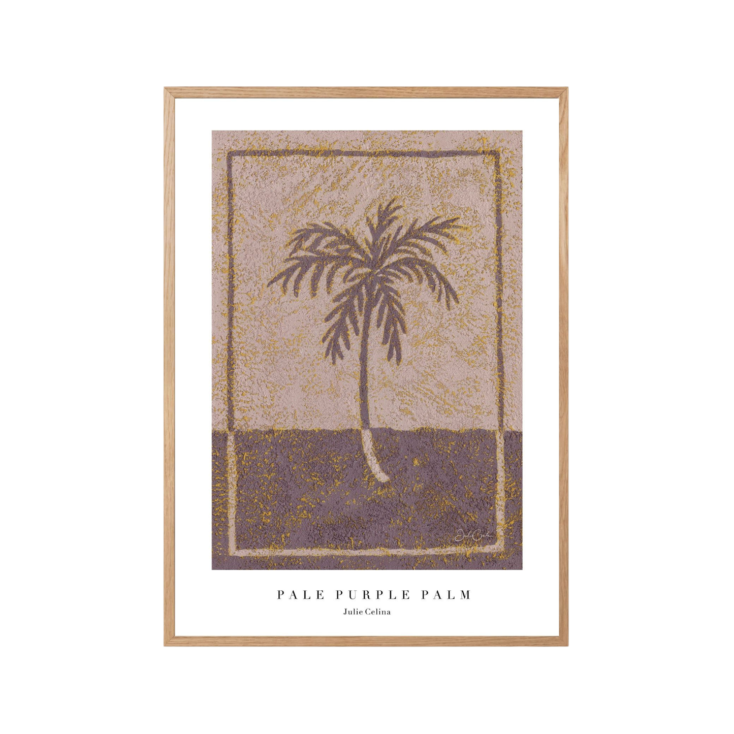 Pale Purple Palm - Print