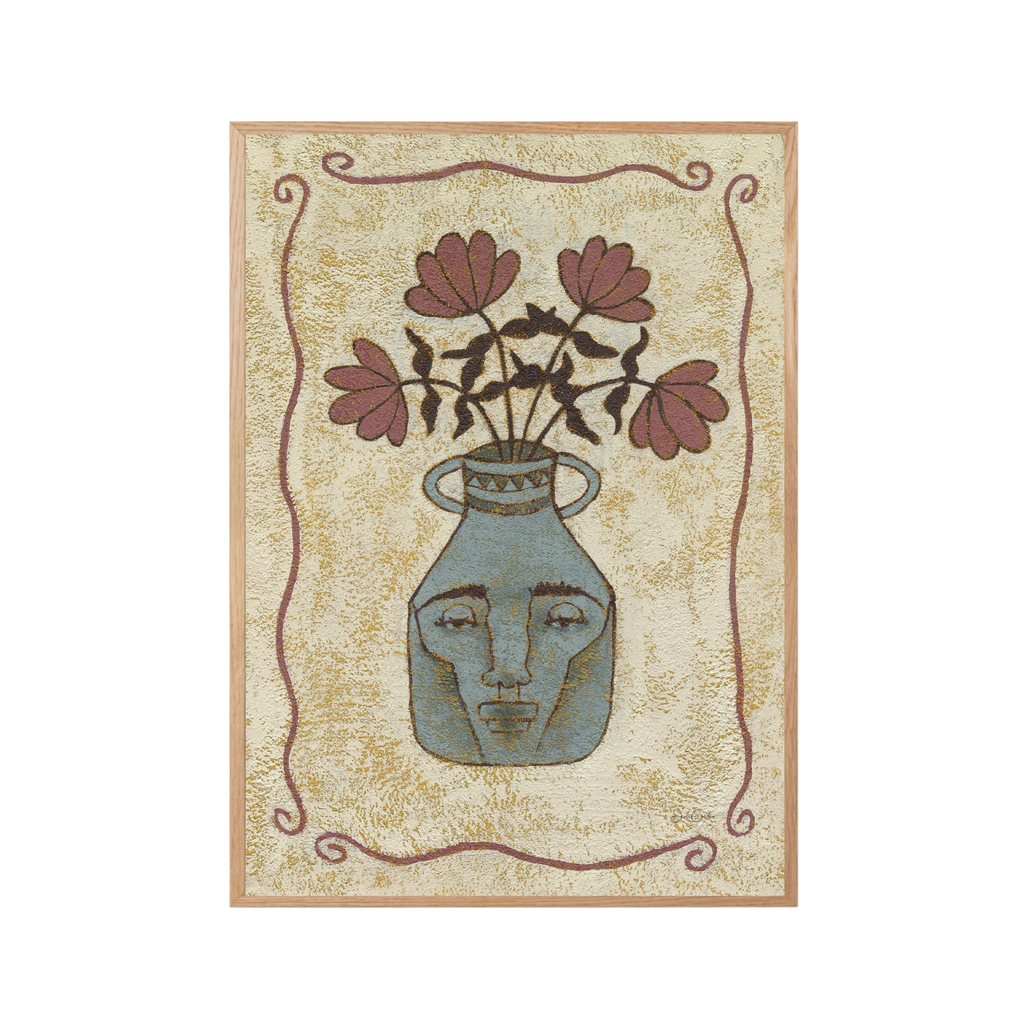 Pregnant With Beauty - Botanical Art Print