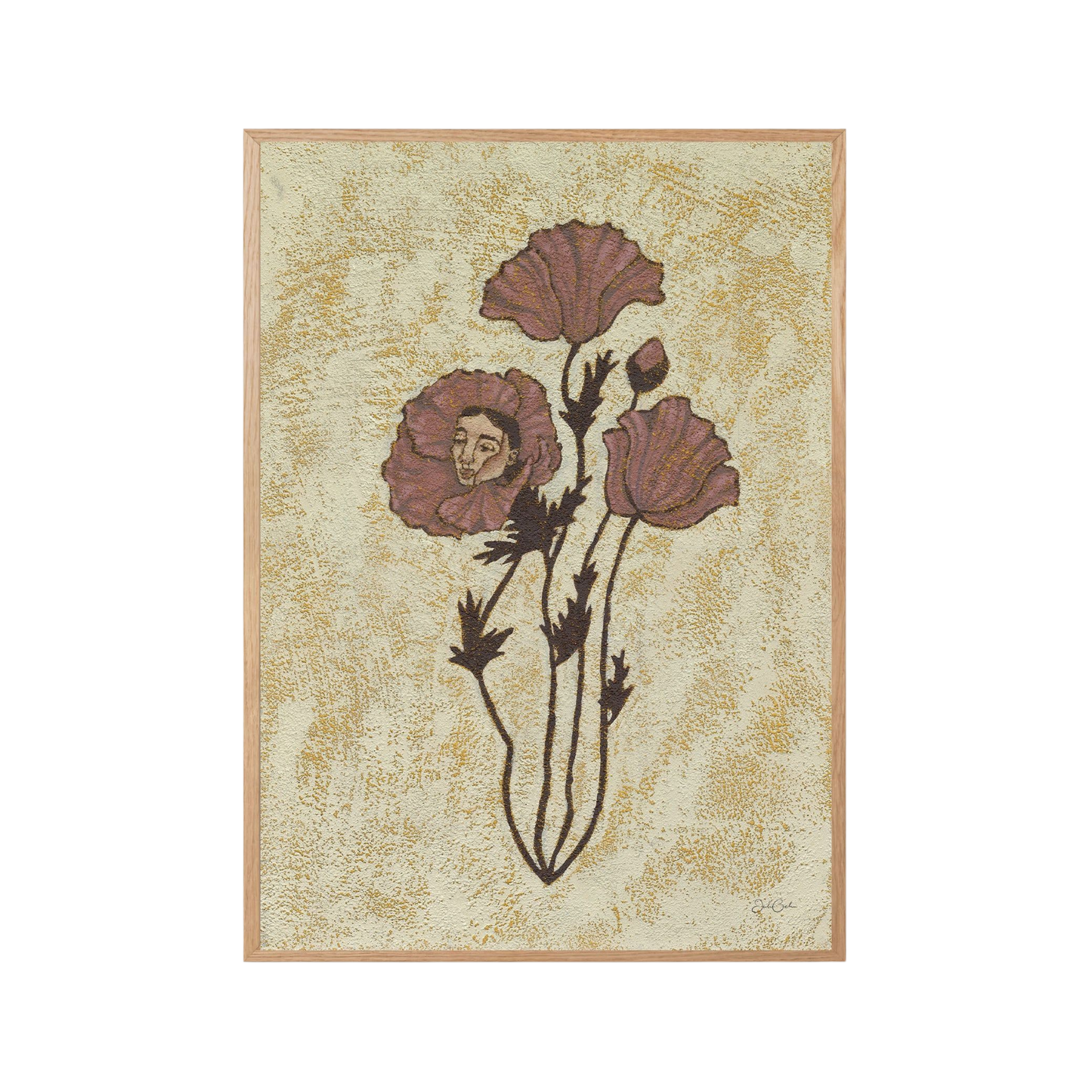 Poppy - Botanical Art Print