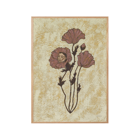 Poppy - Botanical Art Print