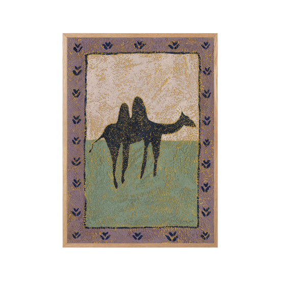Camel in Lavender - Fine Art Print