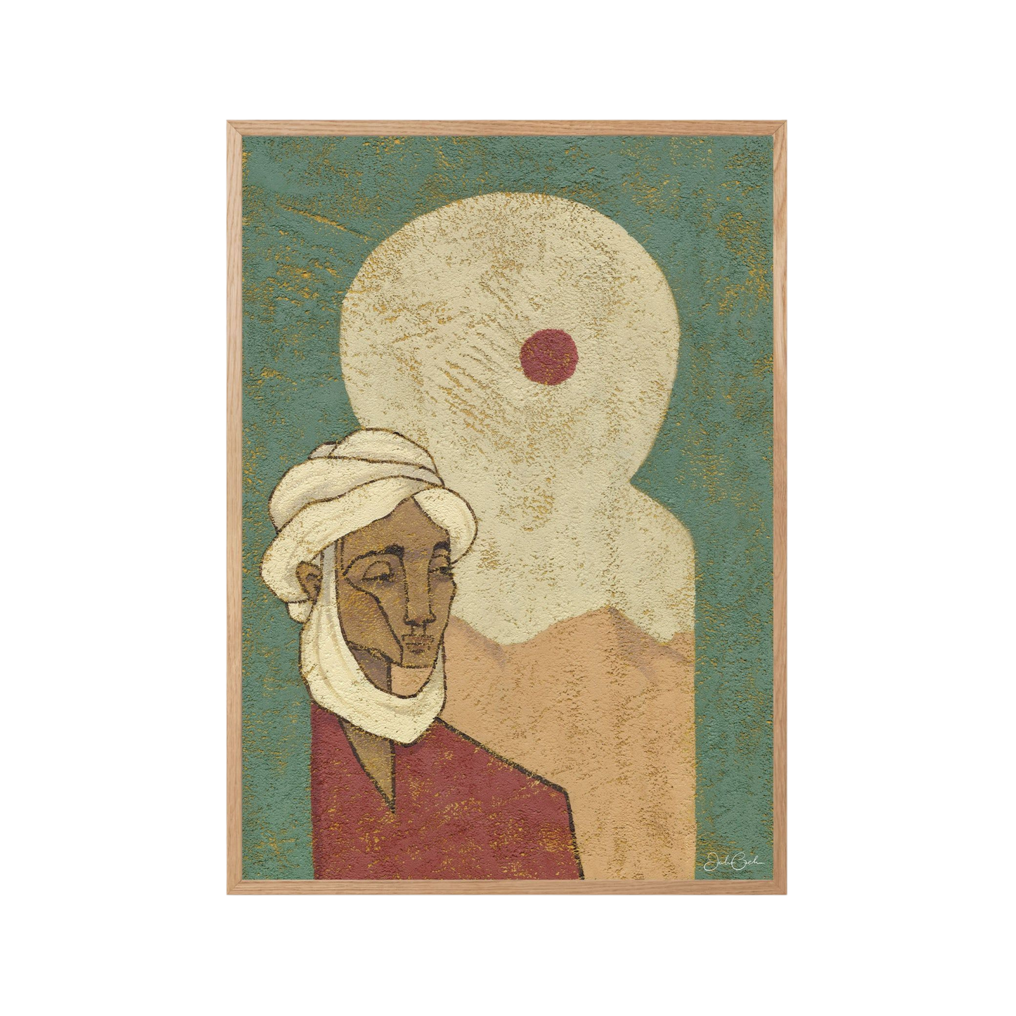 Red Desert Sun - Fine Art Print