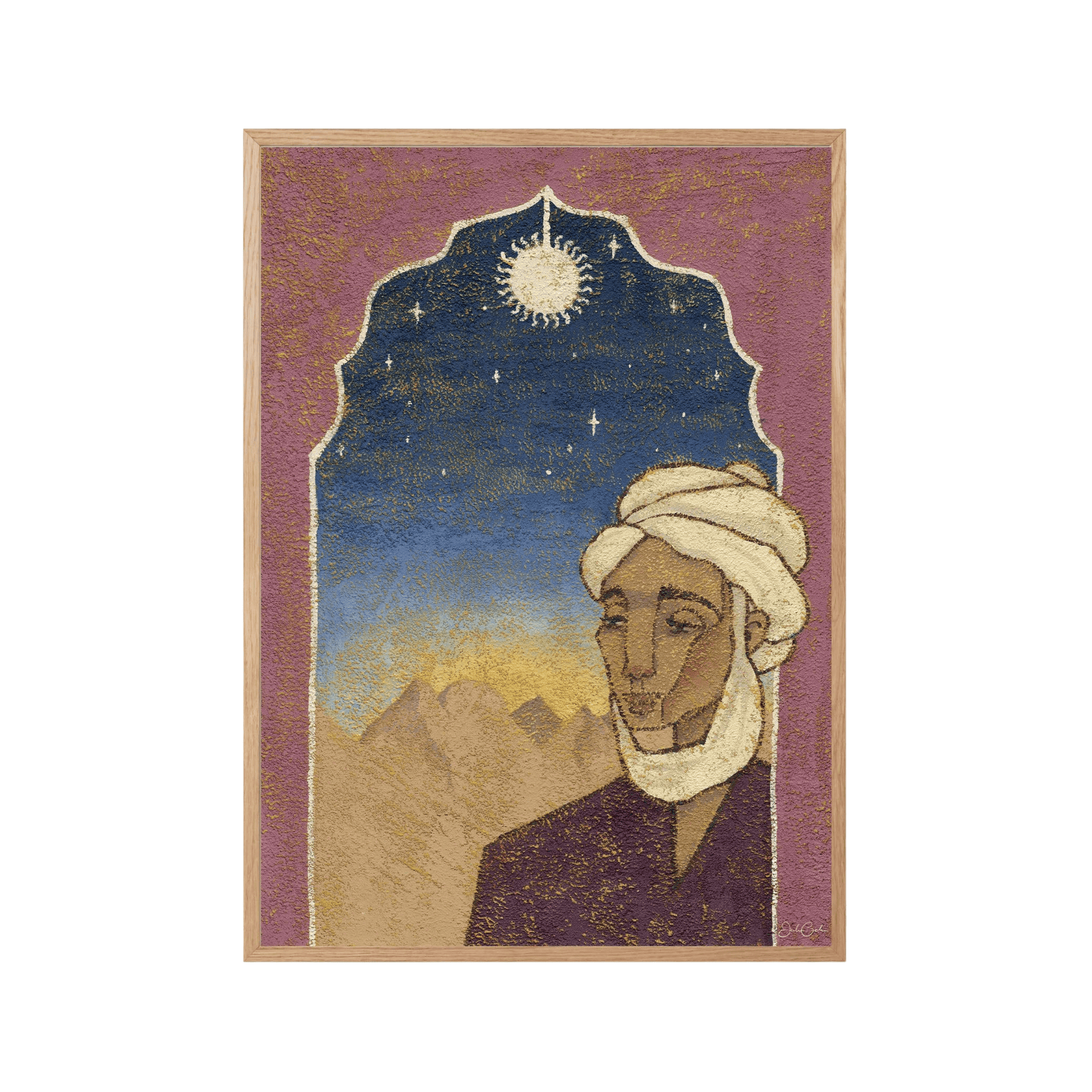Dawn - Desert-Inspired Art Print-