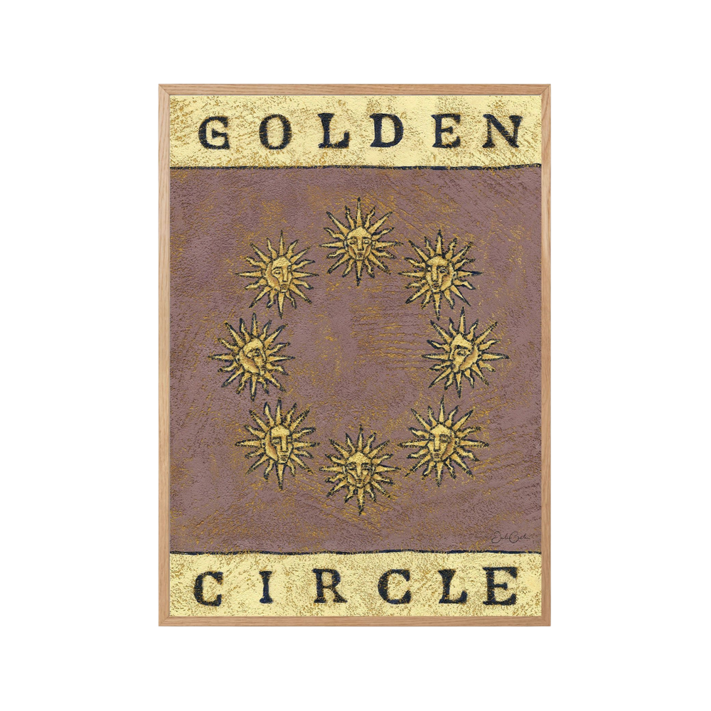 Golden Circle - Sunny Fine Art Print