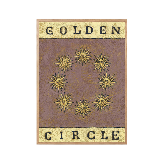 Golden Circle - Sunny Fine Art Print