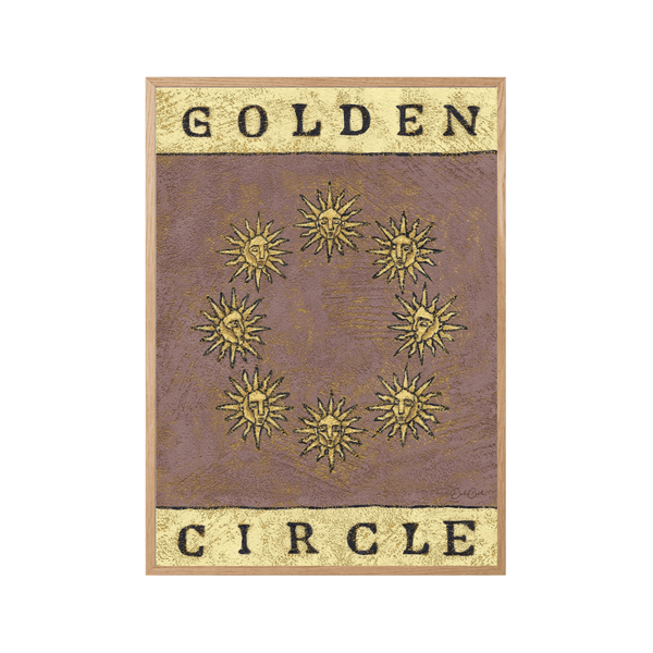 Golden Circle - Sunny Fine Art Print