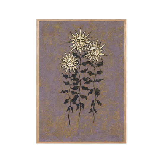 Sunflower Sisters - Botanical Wall Art Print