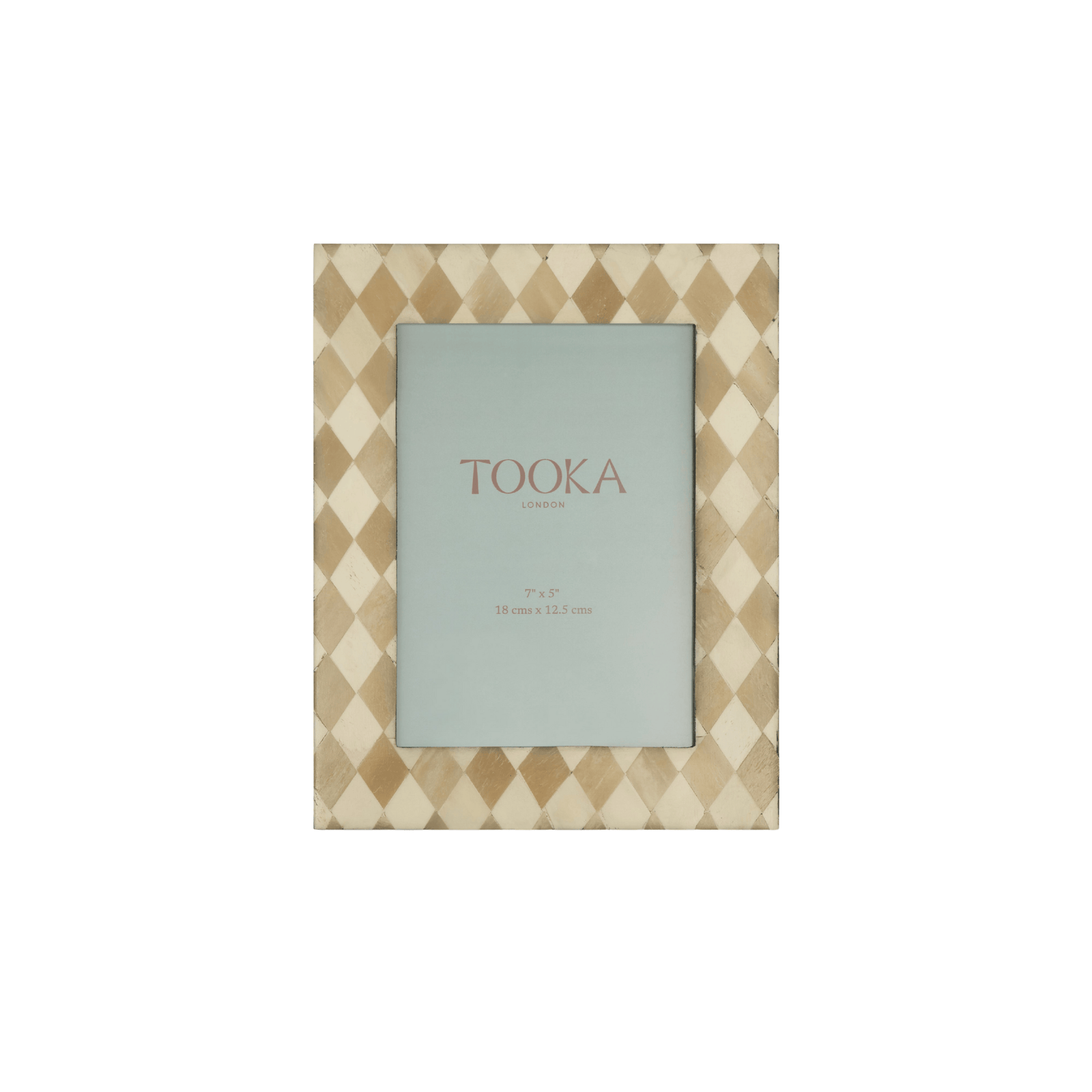 Photo Frame | Beige & White | Harlequin