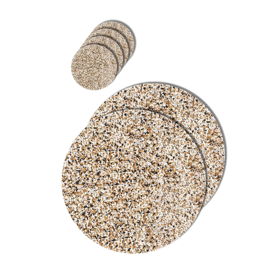 Speckled Cork Combo Set 1- Black