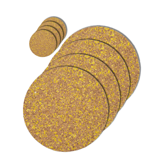 Speckled Cork Combo Set 3 - Yellow
