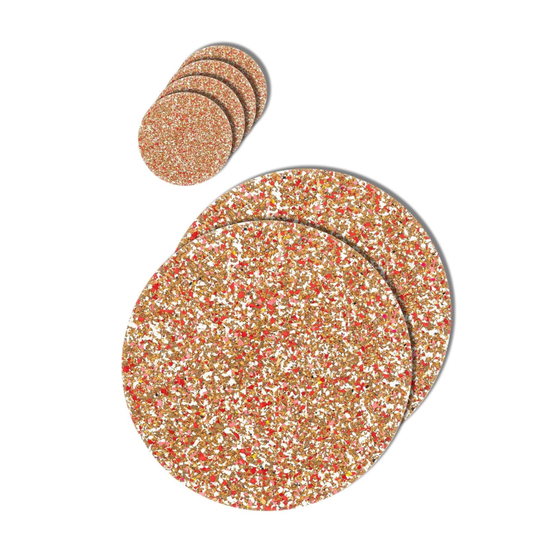 Speckled Cork Combo Set 1- Red