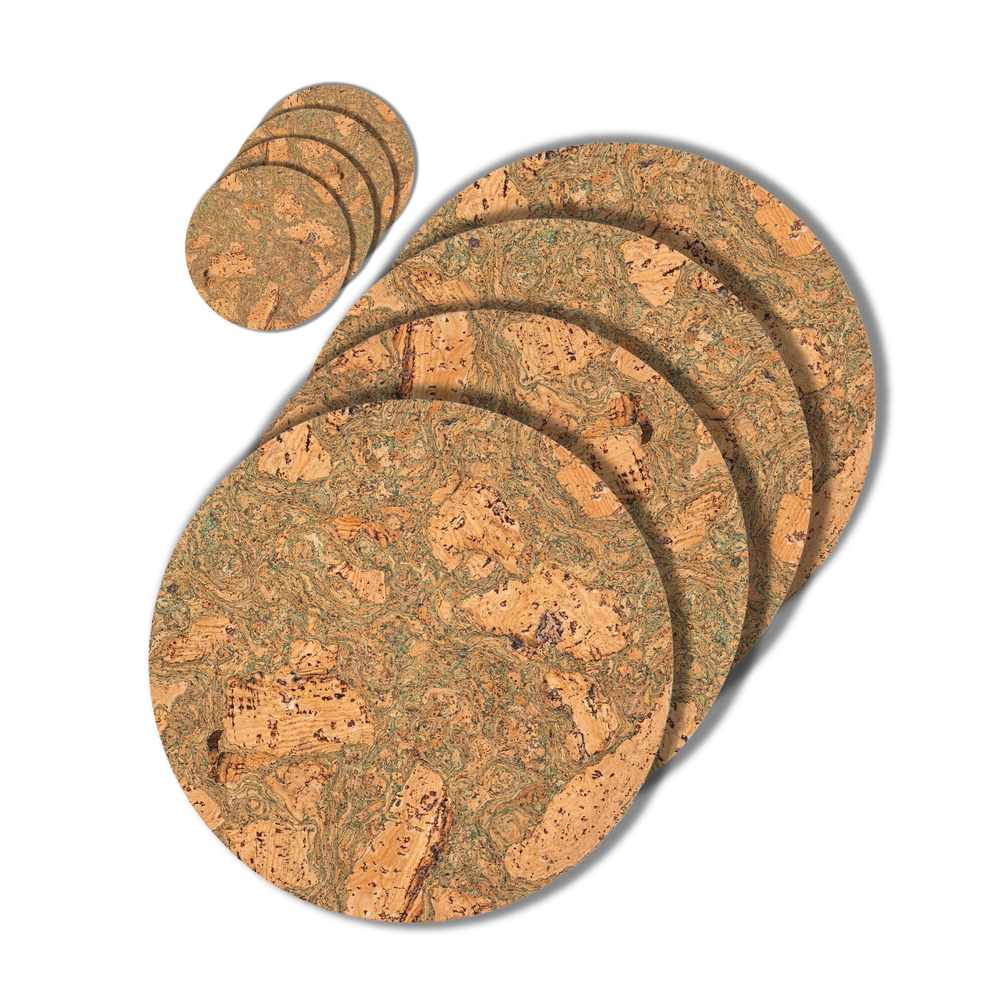 Natural Cork Combo Set