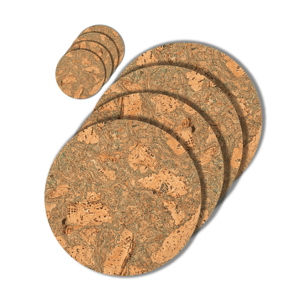 Natural Cork Combo Set