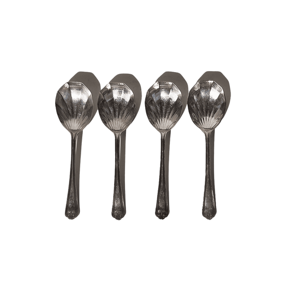 Set of 4 Shell Spoons