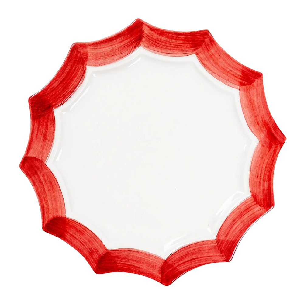 The Stars Hand-Painted Ceramic Salad Plate, Set of 2