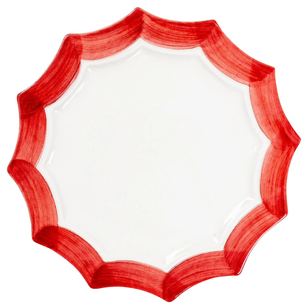 The Stars Hand-Painted Ceramic Dinner Plate, Set of 2