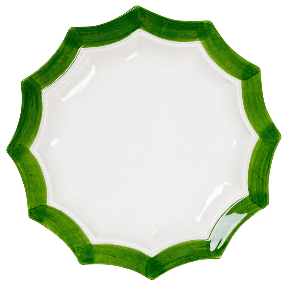 The Stars Hand-Painted Ceramic Dinner Plate, Set of 2