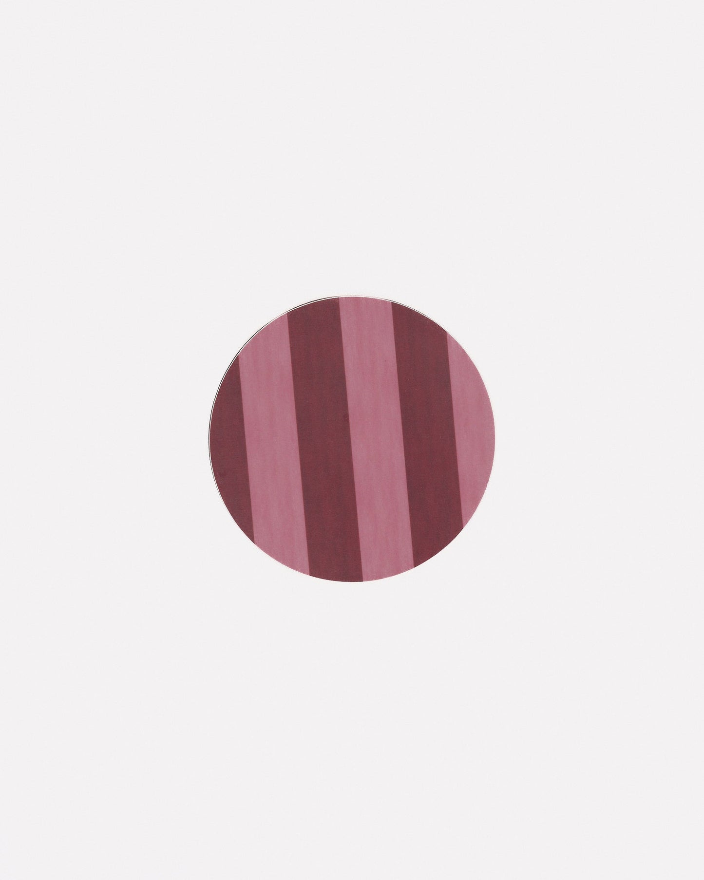 Set of 4 Rouge & Blush Stripe Coasters