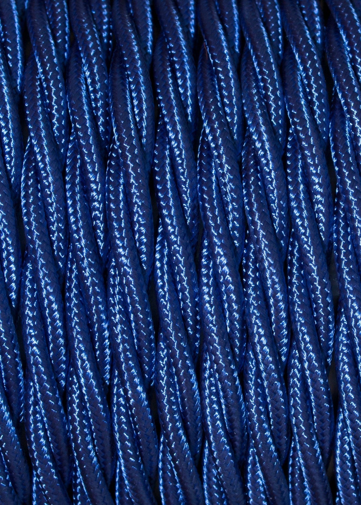Cobalt - Lola's Leads Fabric Extension Cable