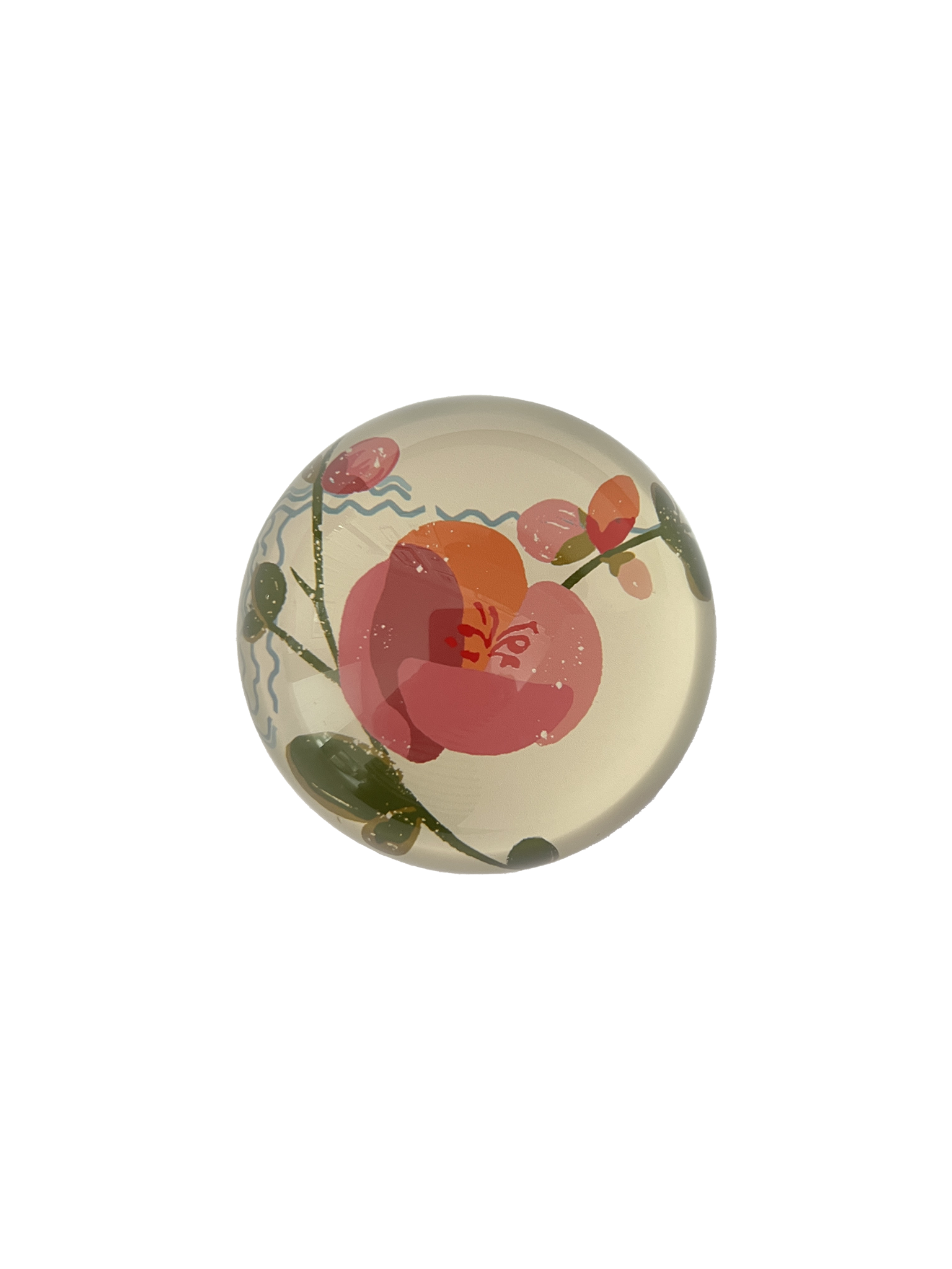 Decoupage Paperweight, Coco