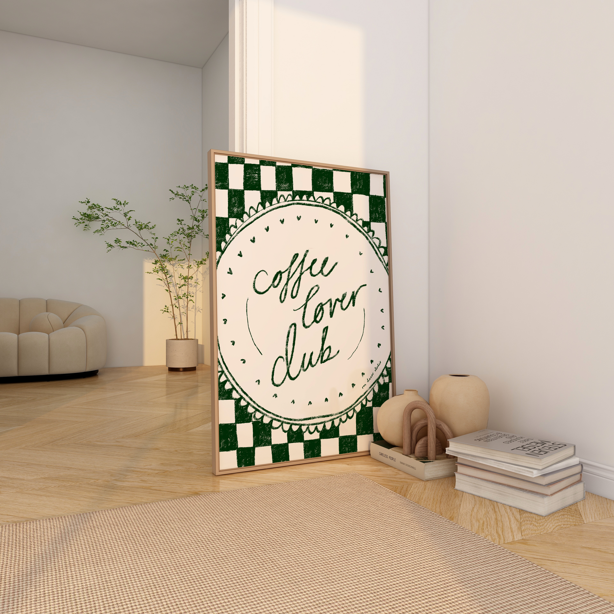 Coffee Lover Club Print